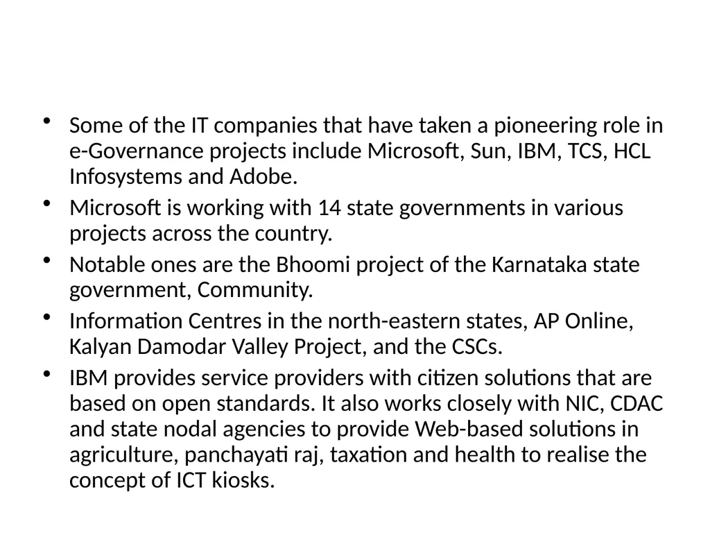Unit II Managing E-Governance-Strategy and - slide 15 of 19