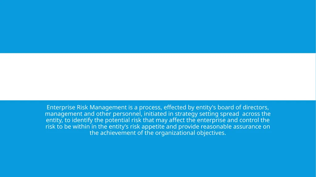 Enterprise Risk MANAGEMENT workshop by Hadeel - slide 3 of 14