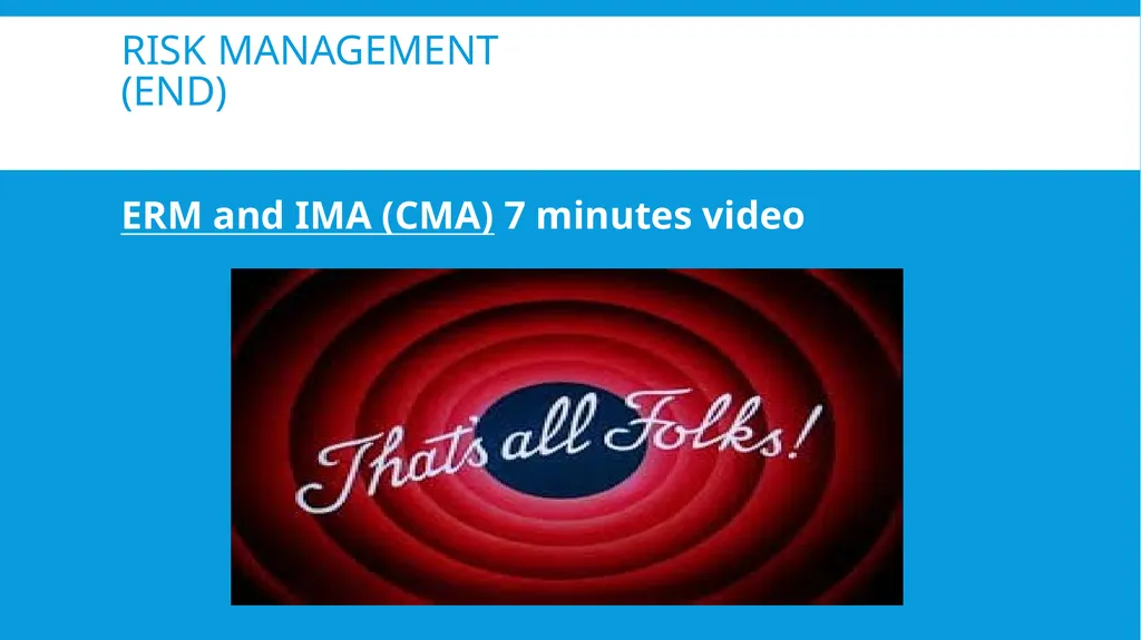 Enterprise Risk MANAGEMENT workshop by Hadeel - slide 14 of 14