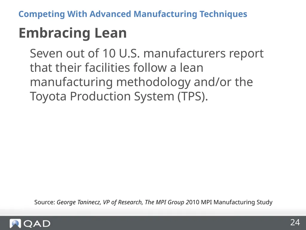 Insourcing and Competing With Advanced - slide 24 of 48