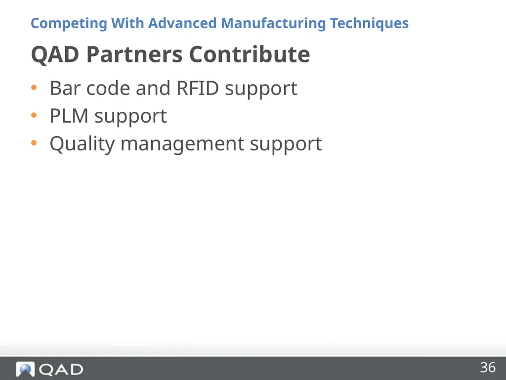 Insourcing and Competing With Advanced - slide 36 of 48