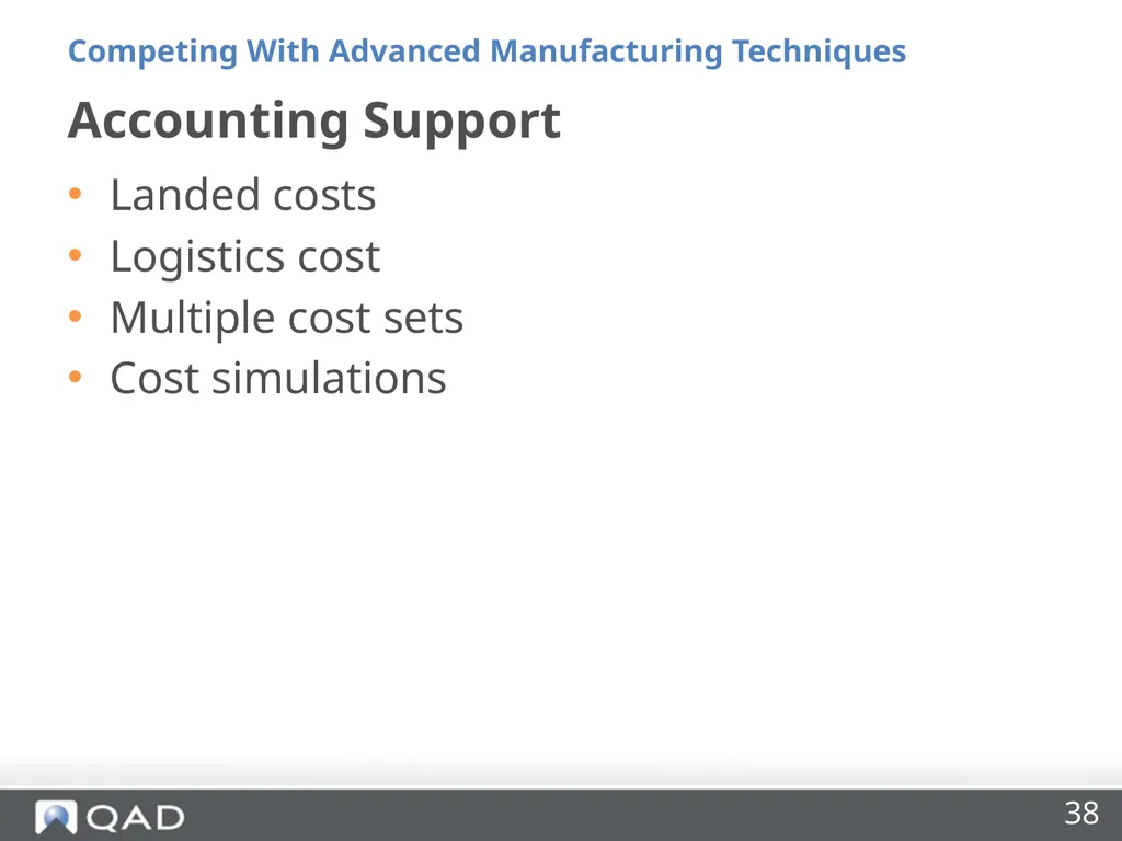 Insourcing and Competing With Advanced - slide 38 of 48