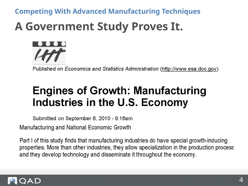 Insourcing and Competing With Advanced - slide 4 of 48
