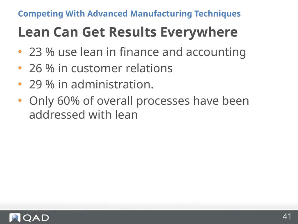 Insourcing and Competing With Advanced - slide 41 of 48