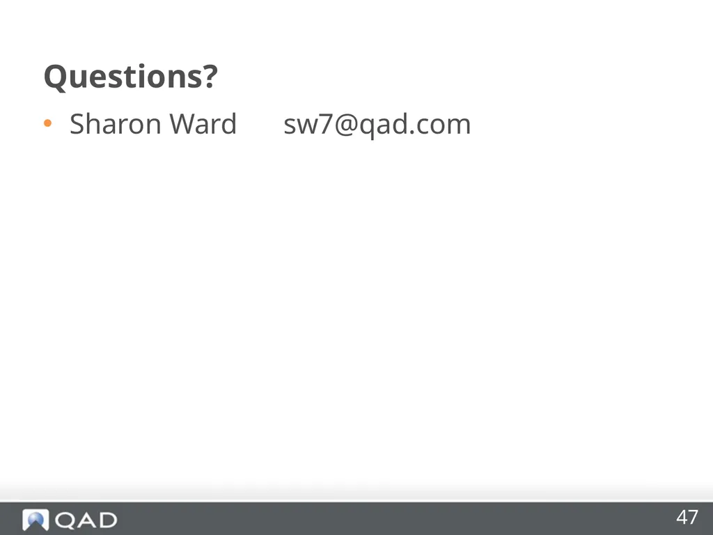 Insourcing and Competing With Advanced - slide 47 of 48