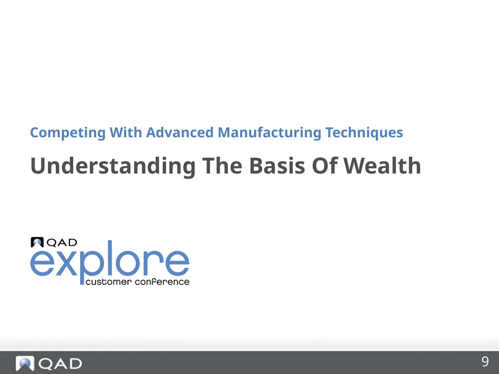 Insourcing and Competing With Advanced - slide 9 of 48