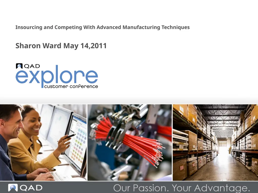 Insourcing and Competing With Advanced - slide 1 of 48
