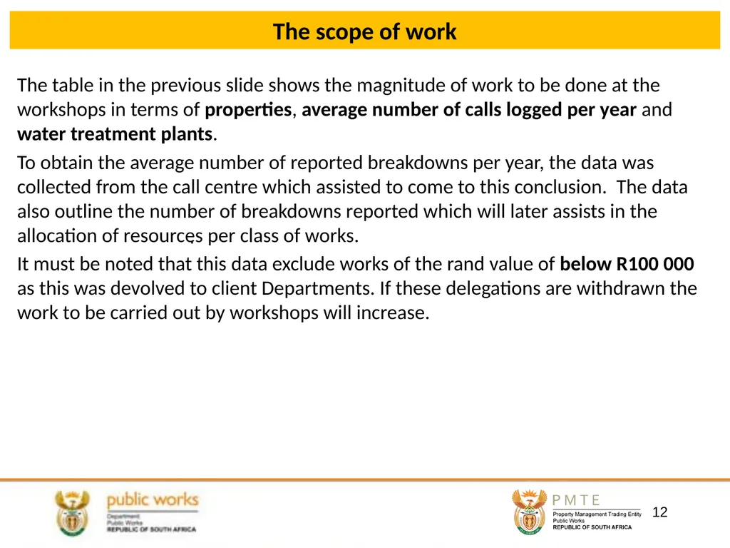 DEPARTMENTAL WORKSHOPS PROPOSED RESUSCITATION AND - slide 12 of 23