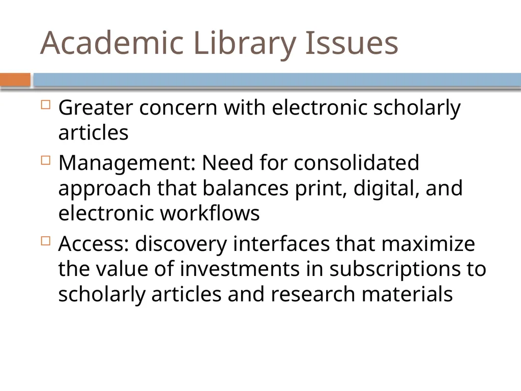 The Evolving Role of the Librarian: Trends and - slide 4 of 47
