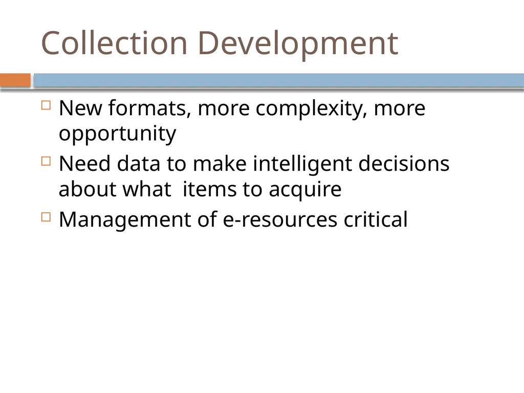 The Evolving Role of the Librarian: Trends and - slide 18 of 47