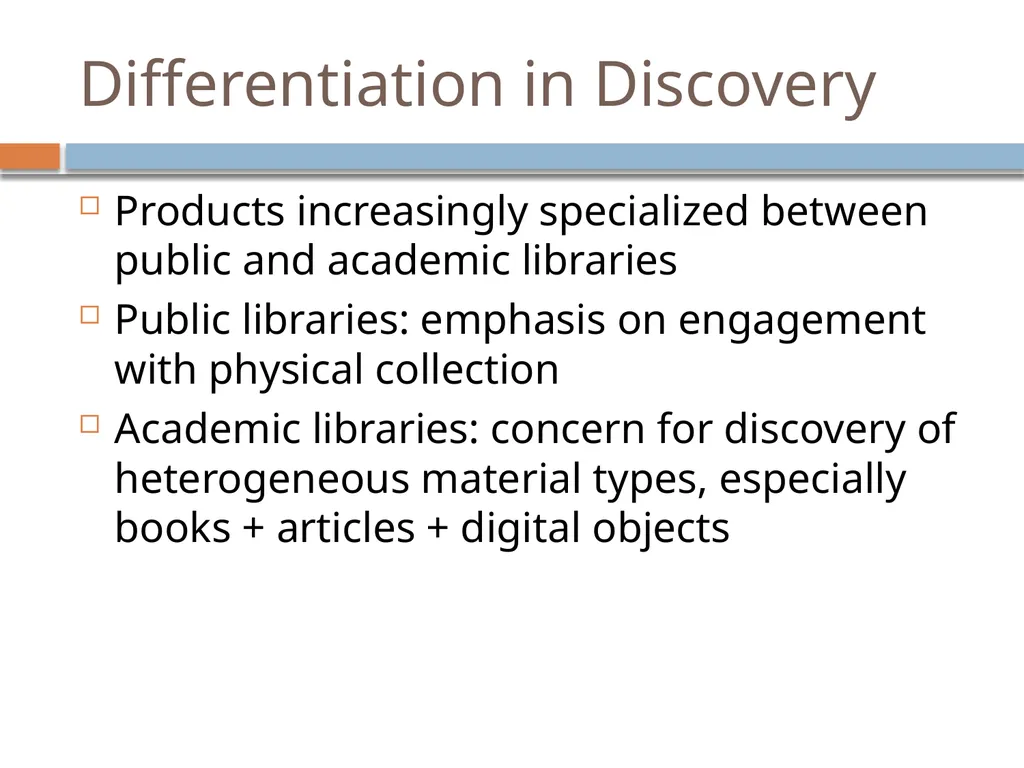 The Evolving Role of the Librarian: Trends and - slide 30 of 47
