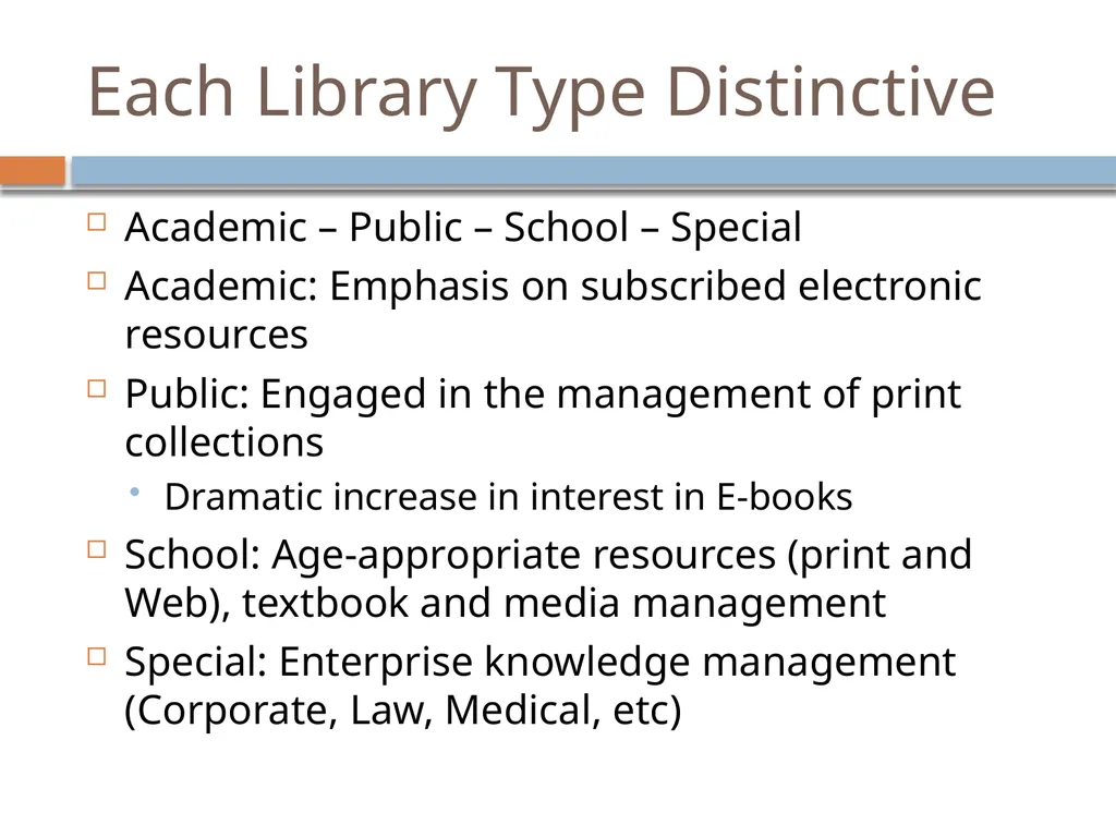 The Evolving Role of the Librarian: Trends and - slide 3 of 47