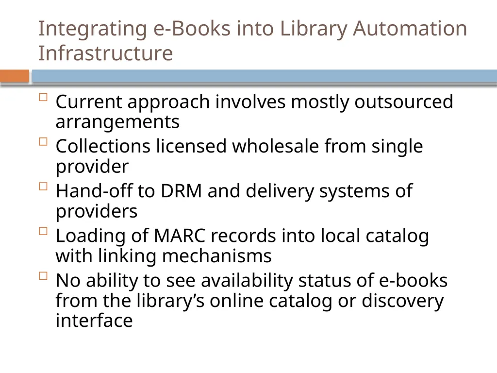 The Evolving Role of the Librarian: Trends and - slide 36 of 47
