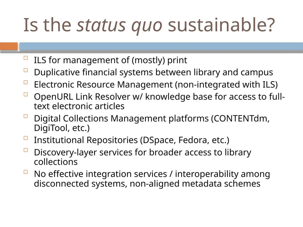 The Evolving Role of the Librarian: Trends and - slide 41 of 47