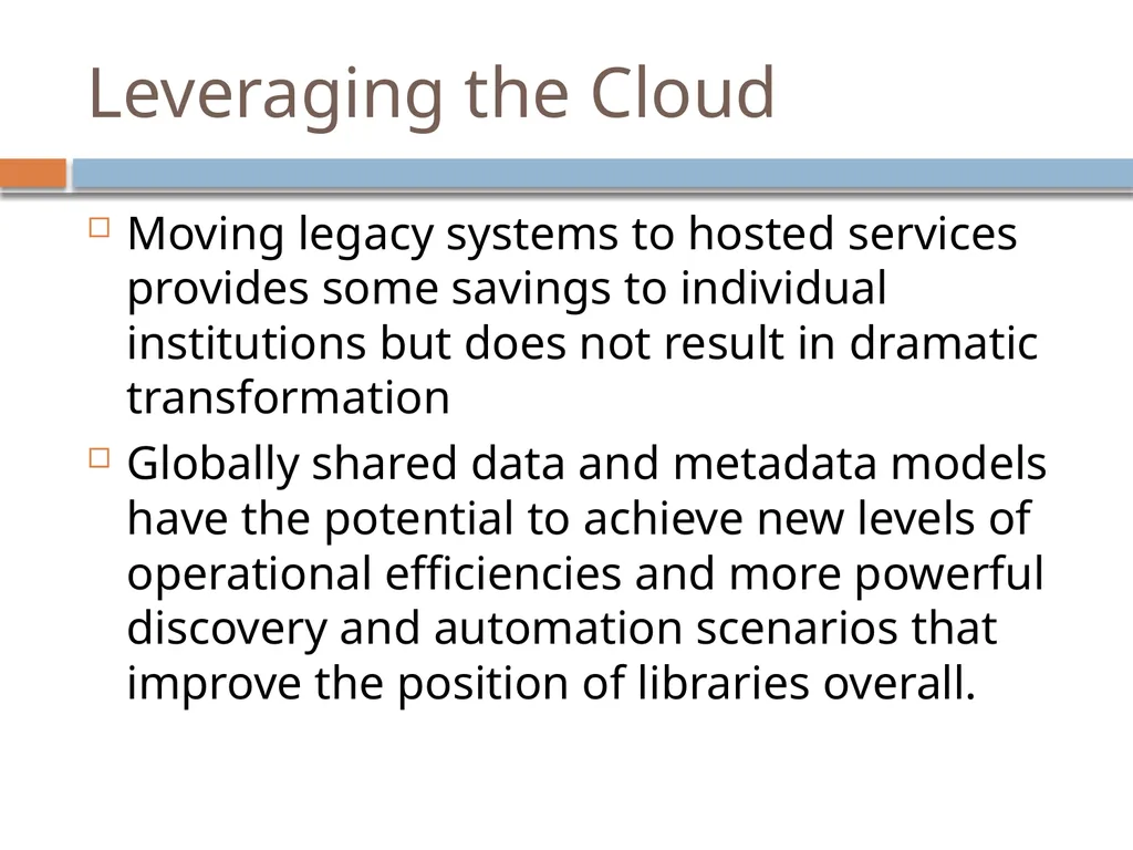 The Evolving Role of the Librarian: Trends and - slide 40 of 47