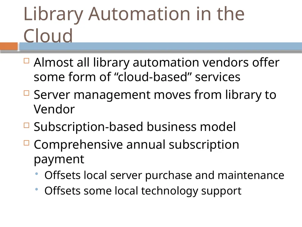 The Evolving Role of the Librarian: Trends and - slide 39 of 47