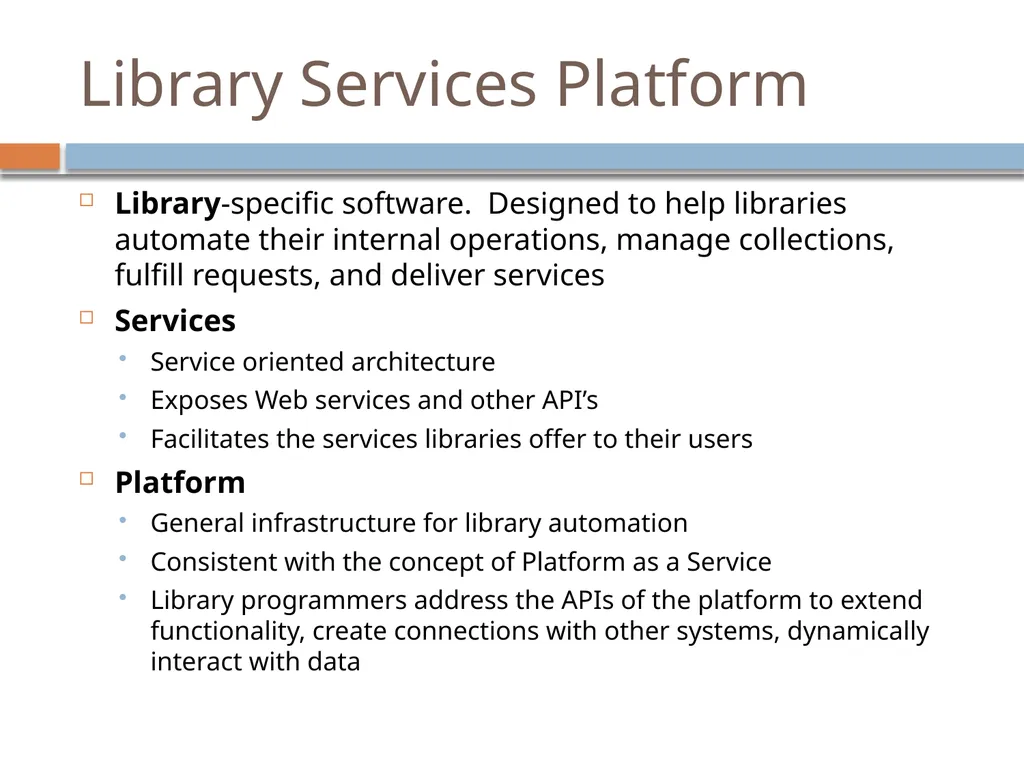 The Evolving Role of the Librarian: Trends and - slide 44 of 47