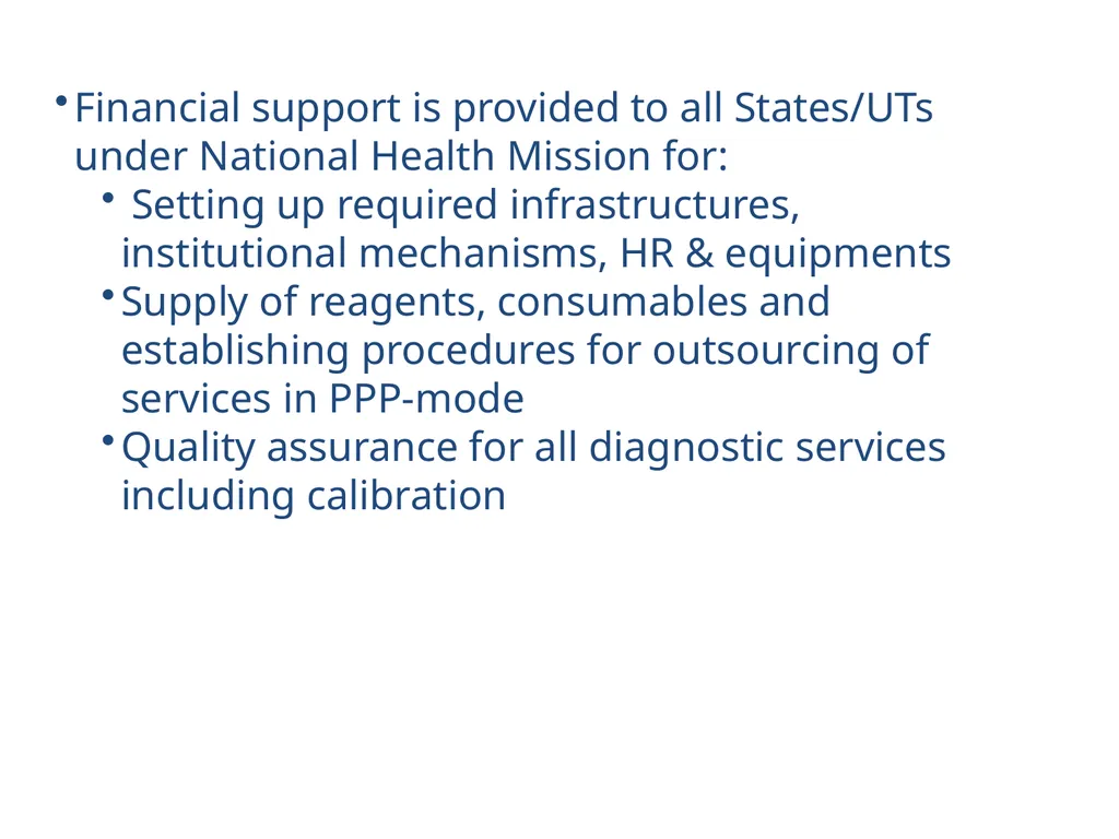 National Free Diagnostics Initiative Free - slide 6 of 20