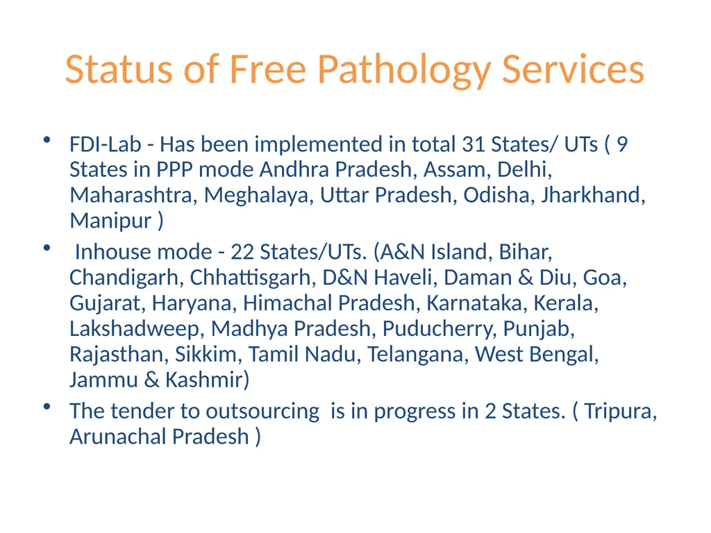 National Free Diagnostics Initiative Free - slide 8 of 20