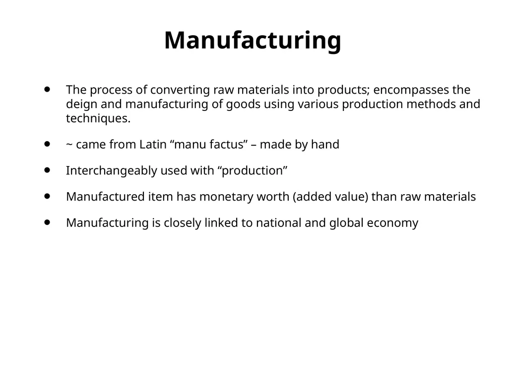 ME 355 Introduction to Manufacturing Processes - slide 3 of 19