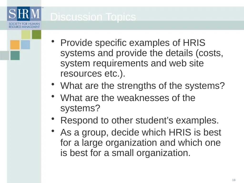 HR Data Management: An Historical, Technological - slide 18 of 68