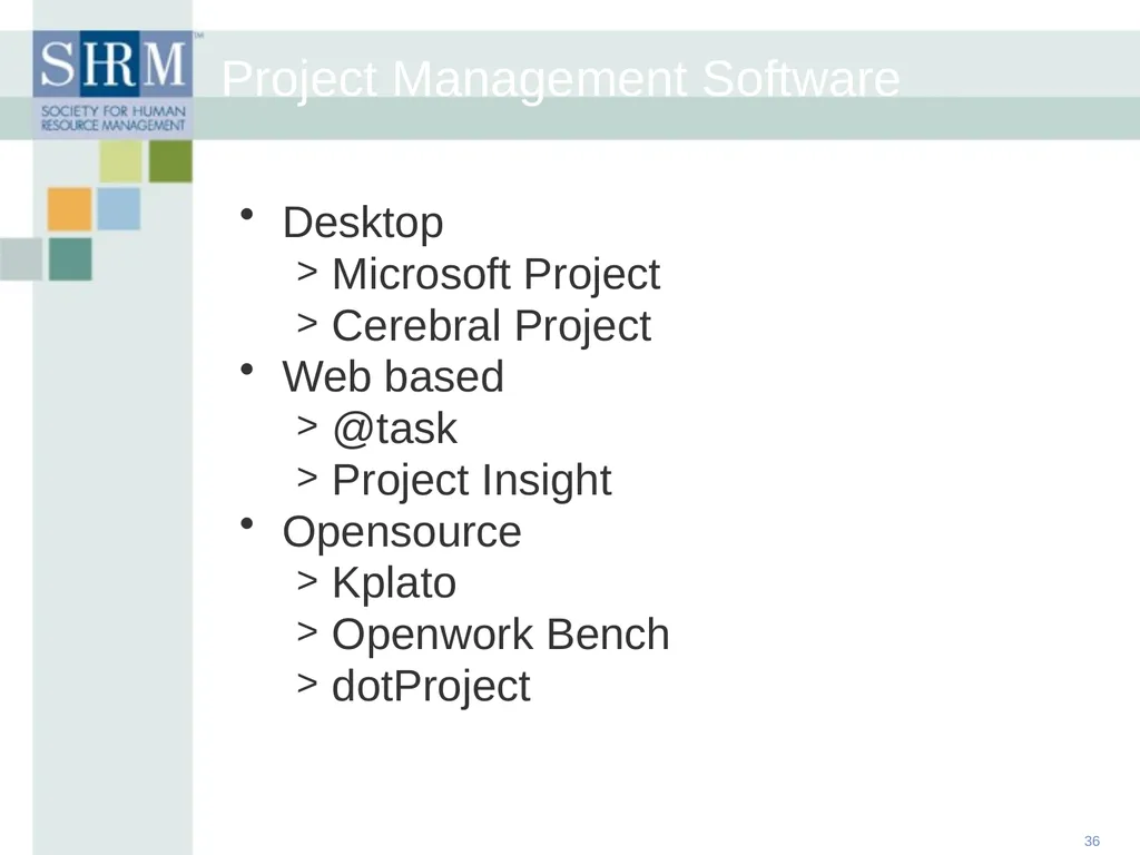 HR Data Management: An Historical, Technological - slide 36 of 68