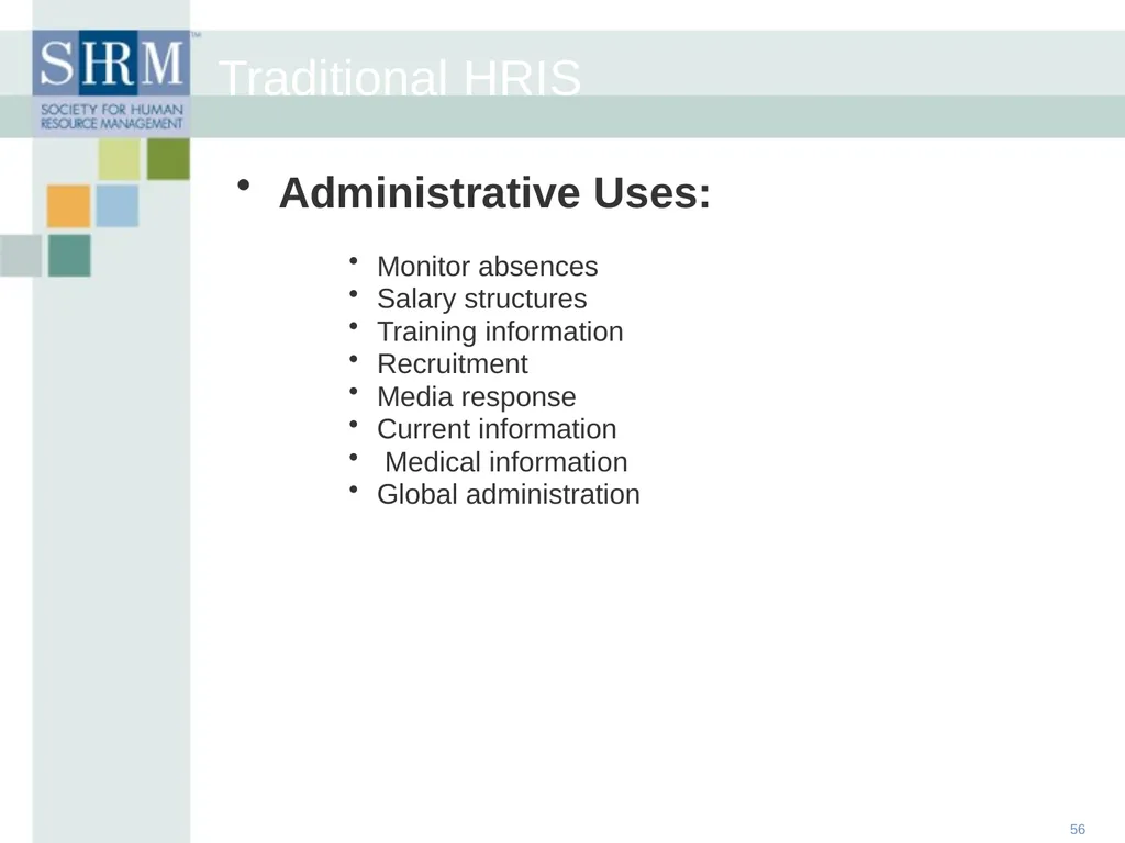 HR Data Management: An Historical, Technological - slide 56 of 68