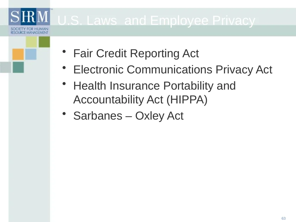 HR Data Management: An Historical, Technological - slide 63 of 68