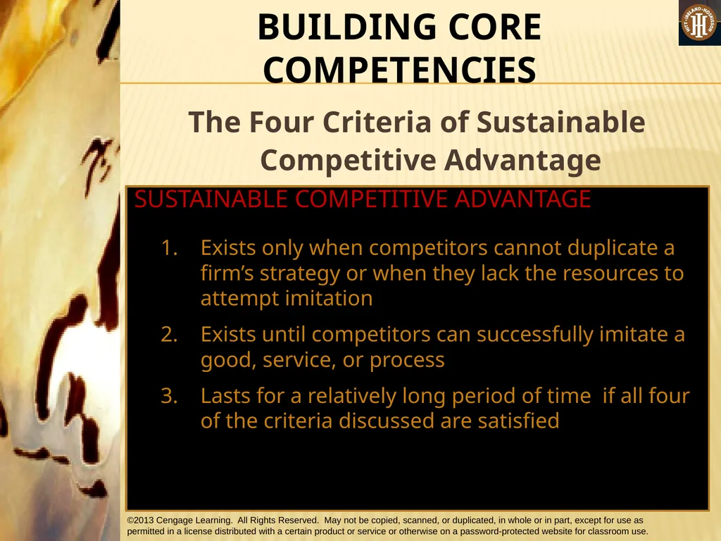 PART 1: STRATEGIC MANAGEMENT INPUTS CHAPTER 3 THE - slide 32 of 50