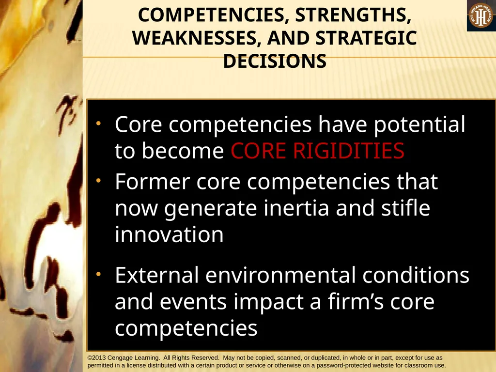 PART 1: STRATEGIC MANAGEMENT INPUTS CHAPTER 3 THE - slide 49 of 50
