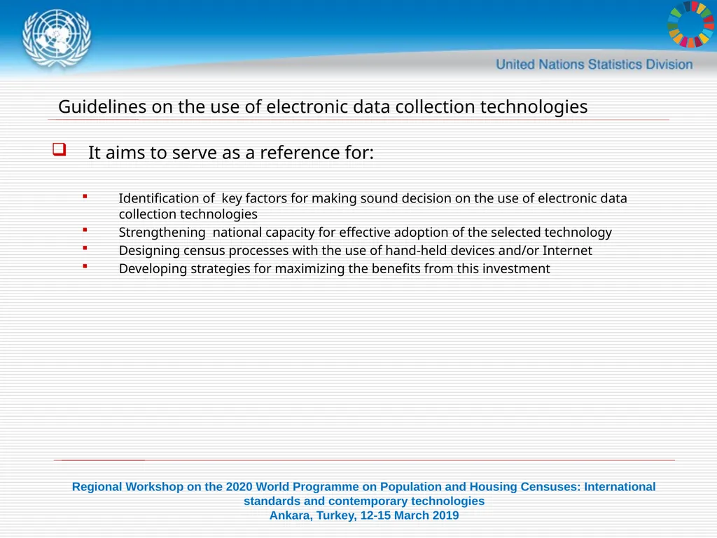 United Nations Statistics Division Programme in - slide 24 of 30