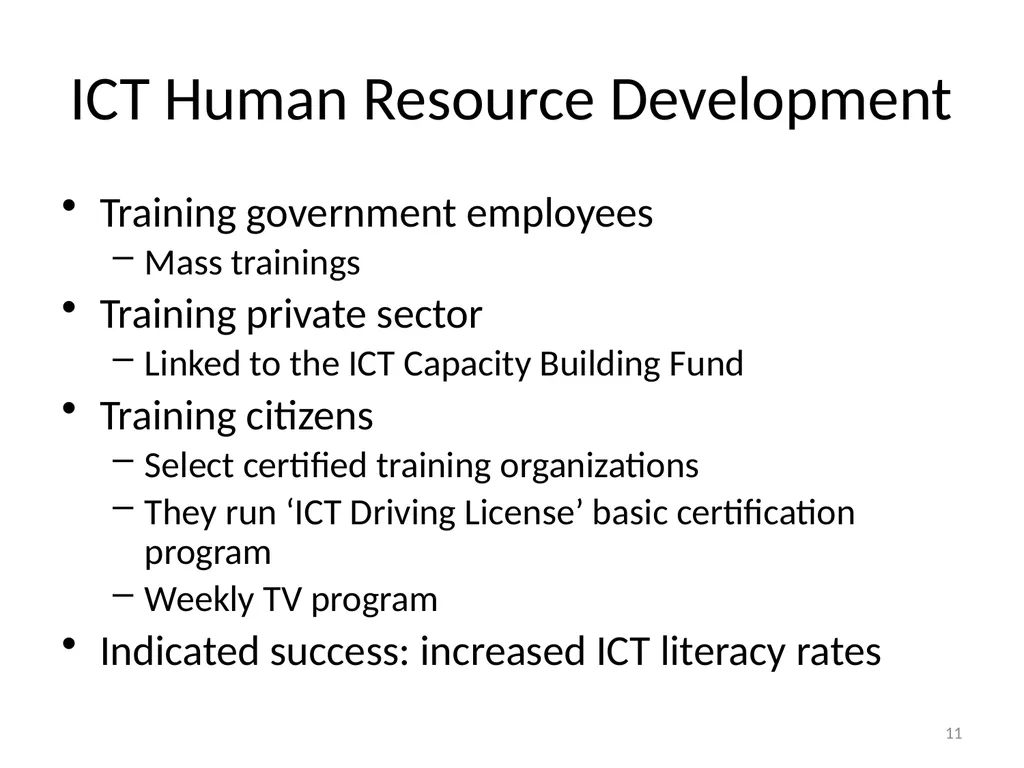 Making and implementing policy Rohan Samarajiva & - slide 11 of 28