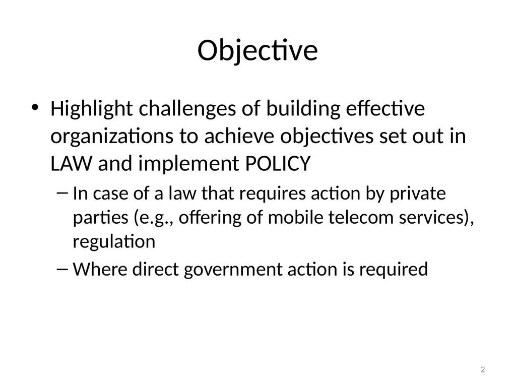 Making and implementing policy Rohan Samarajiva & - slide 2 of 28