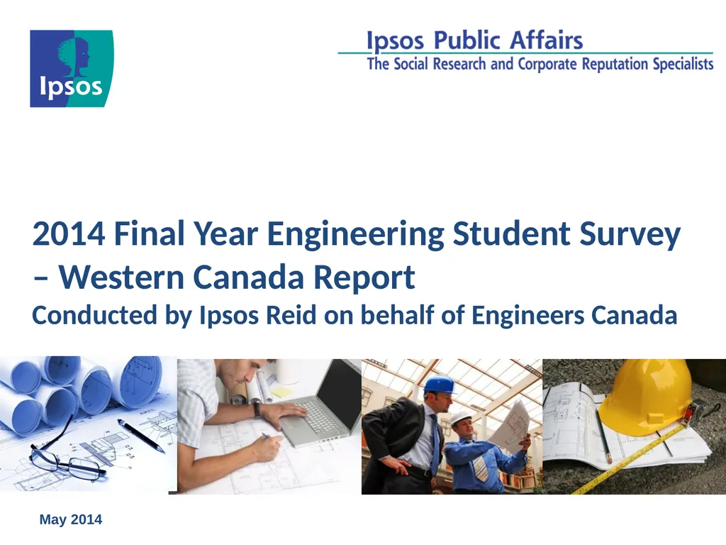 2014 Final Year Engineering Student Survey – - slide 1 of 65
