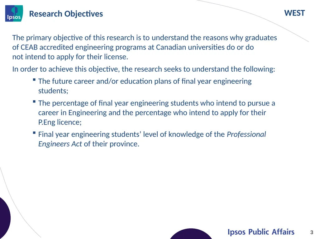 2014 Final Year Engineering Student Survey – - slide 3 of 65