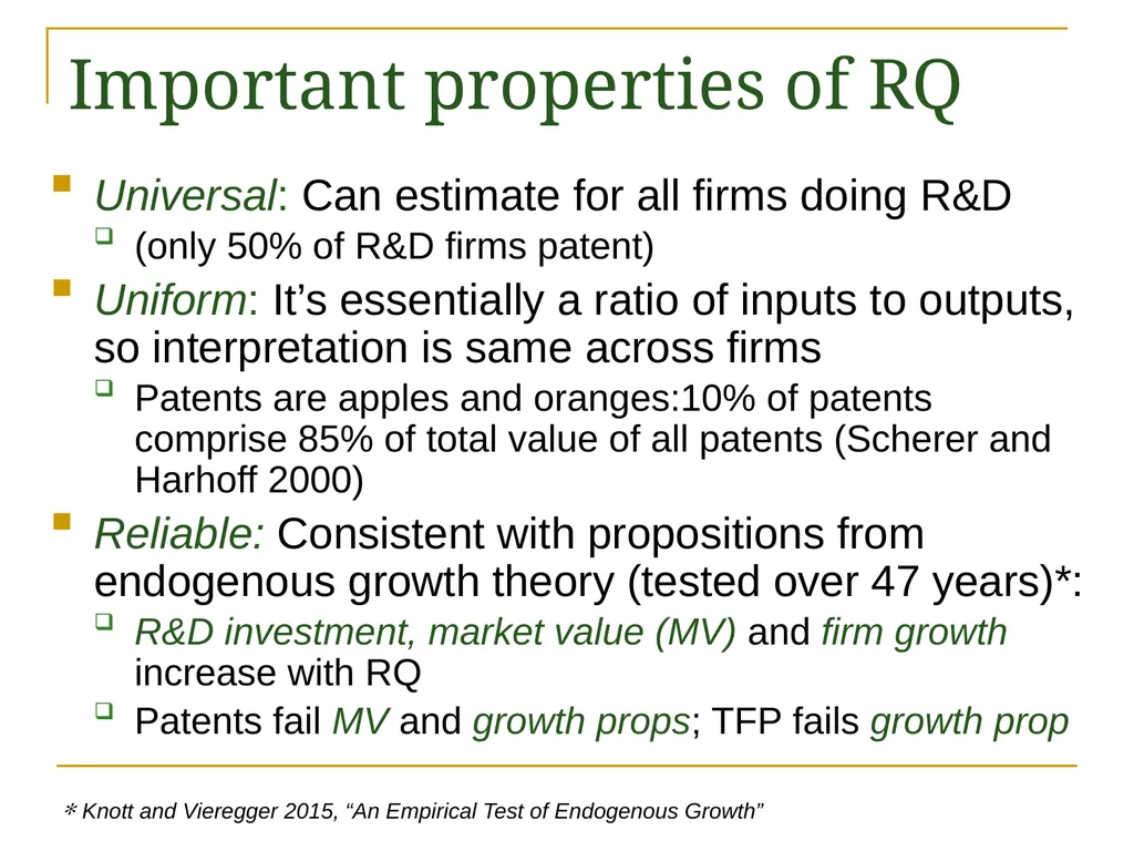 Outsourced R&D and GDP Growth Anne Marie Knott - slide 7 of 18