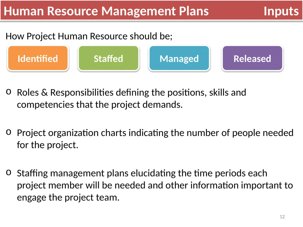 Lecture 5 Acquire Project Team OVERVIEW Acquiring - slide 12 of 31