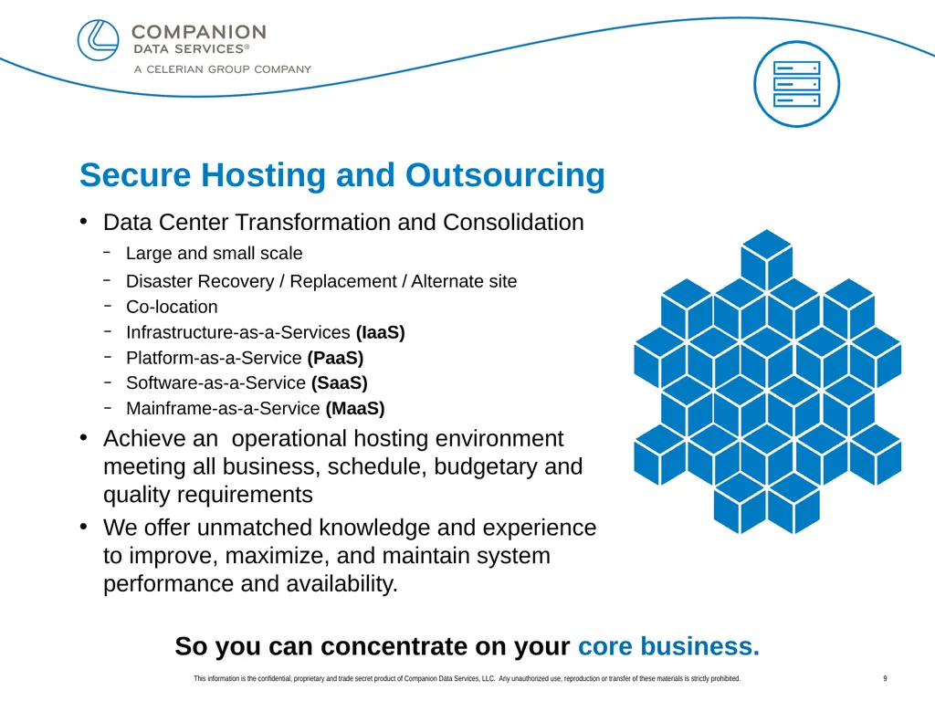 Overview of Companion Data Services, LLC Lola - slide 9 of 17