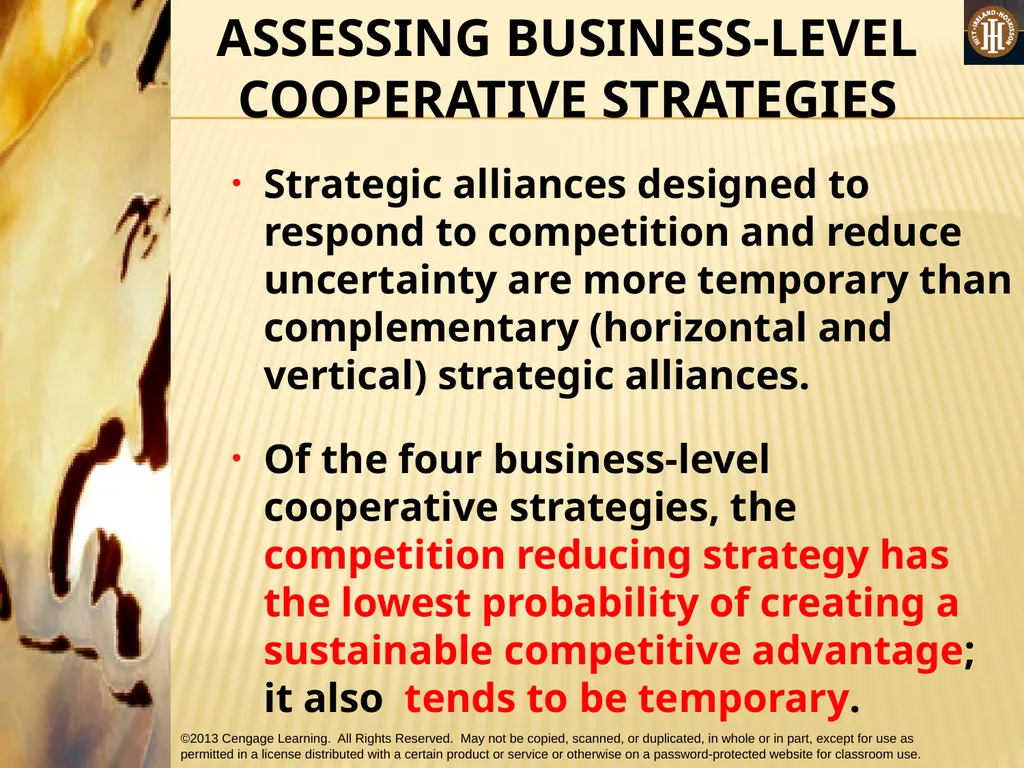 PART 2: STRATEGIC ACTIONS: STRATEGY FORMULATION - slide 39 of 57