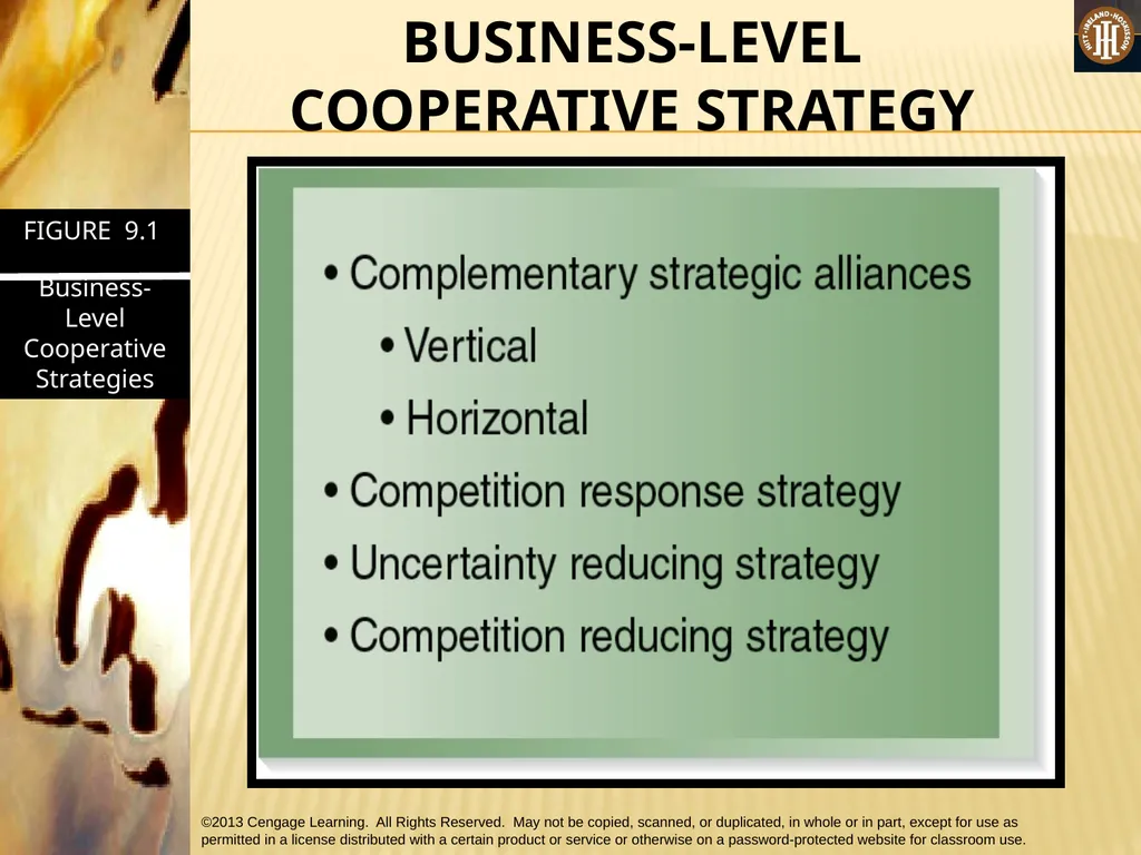 PART 2: STRATEGIC ACTIONS: STRATEGY FORMULATION - slide 31 of 57
