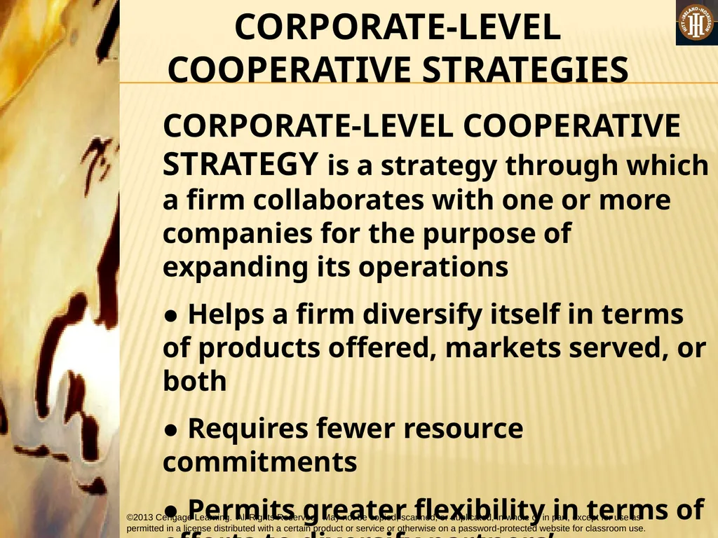 PART 2: STRATEGIC ACTIONS: STRATEGY FORMULATION - slide 40 of 57