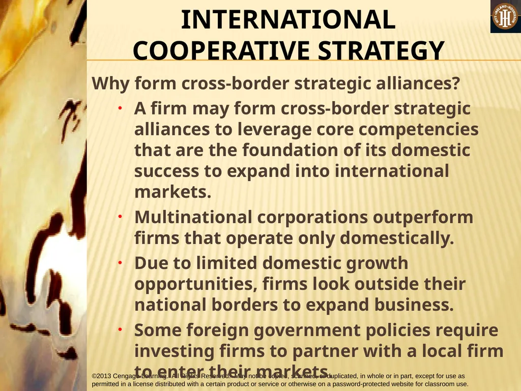 PART 2: STRATEGIC ACTIONS: STRATEGY FORMULATION - slide 48 of 57