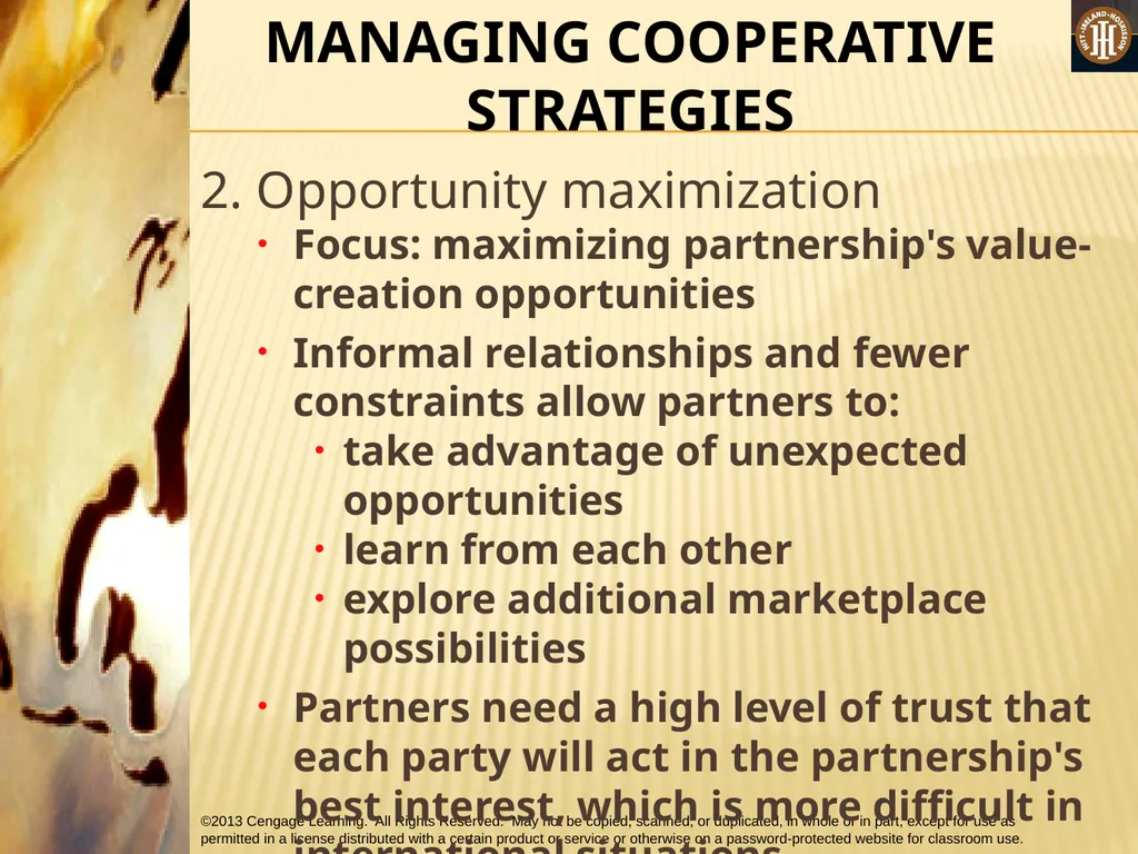PART 2: STRATEGIC ACTIONS: STRATEGY FORMULATION - slide 57 of 57