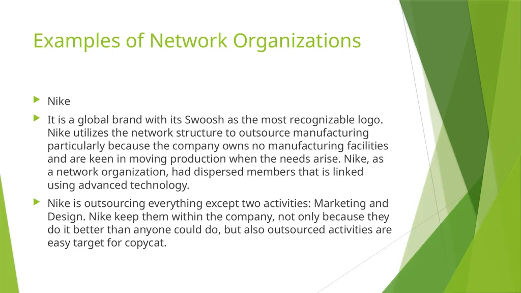 NETWORK ORGANIZATIONS ORHAN BALIKÇI Introduction - slide 13 of 16