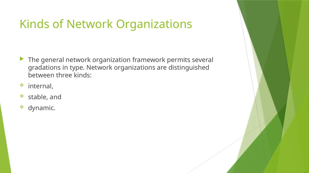 NETWORK ORGANIZATIONS ORHAN BALIKÇI Introduction - slide 7 of 16