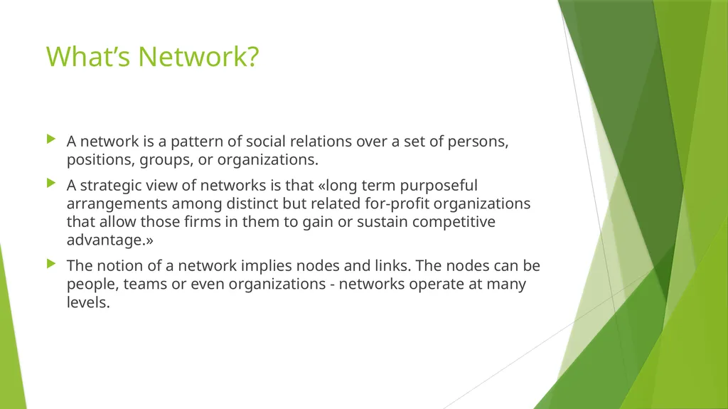 NETWORK ORGANIZATIONS ORHAN BALIKÇI Introduction - slide 3 of 16
