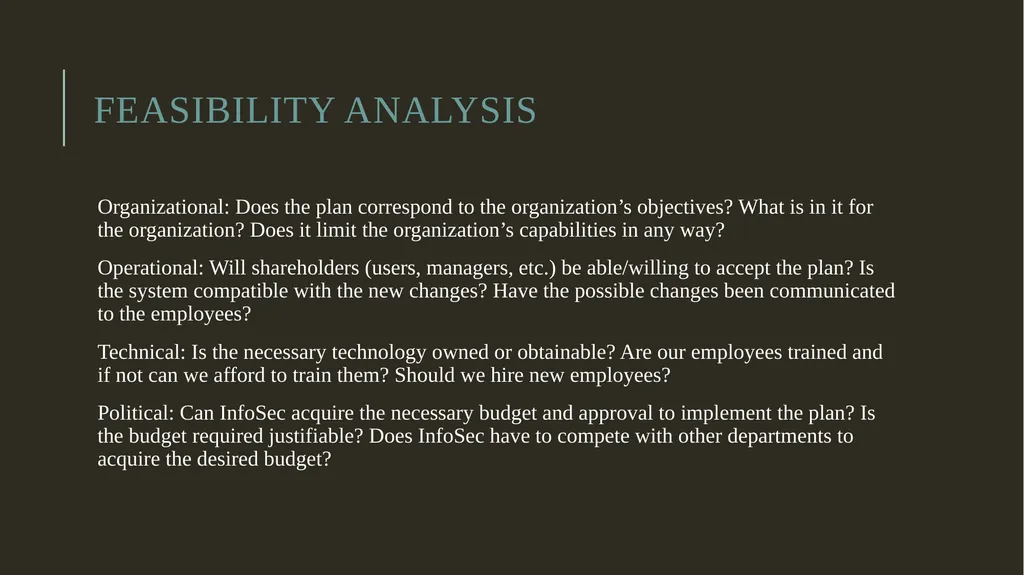Security Risk Analysis and Management Risk - slide 13 of 22