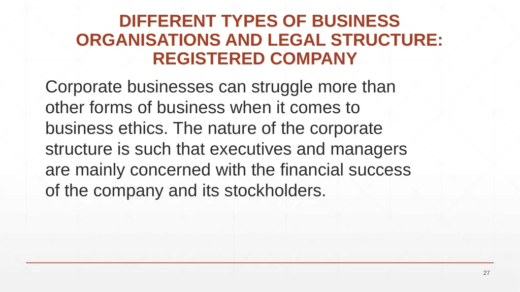 UNIT 7: BUSINESS LAW UNIT CODE: H/617/0736 UNIT 7: - slide 27 of 32