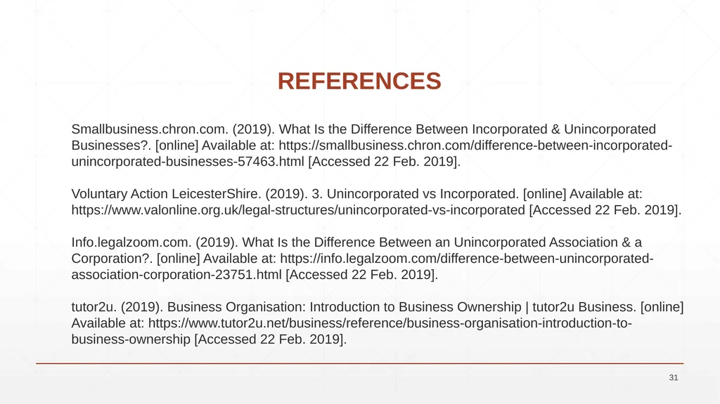 UNIT 7: BUSINESS LAW UNIT CODE: H/617/0736 UNIT 7: - slide 31 of 32