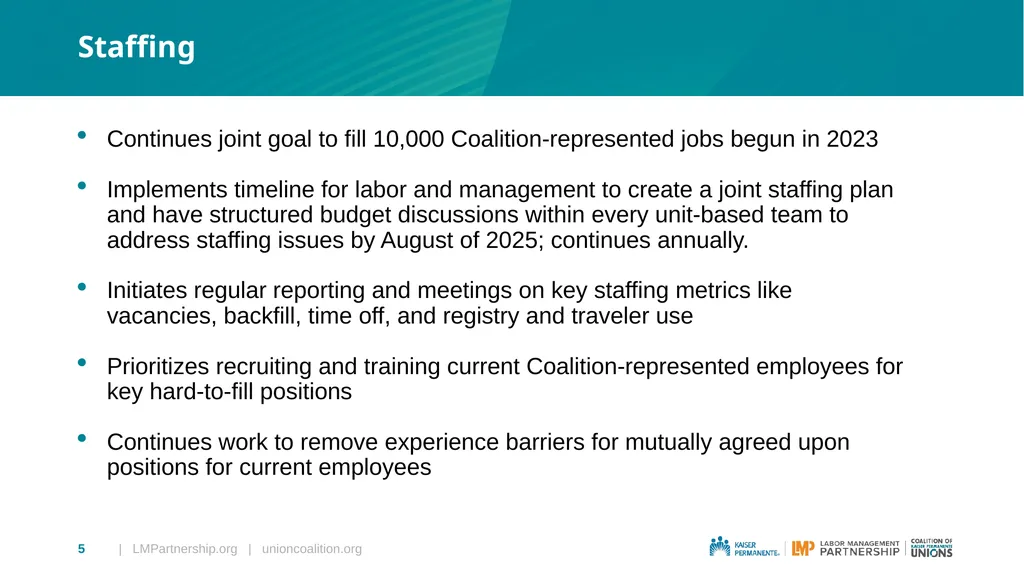2023 Coalition National Agreement Highlights - slide 5 of 13
